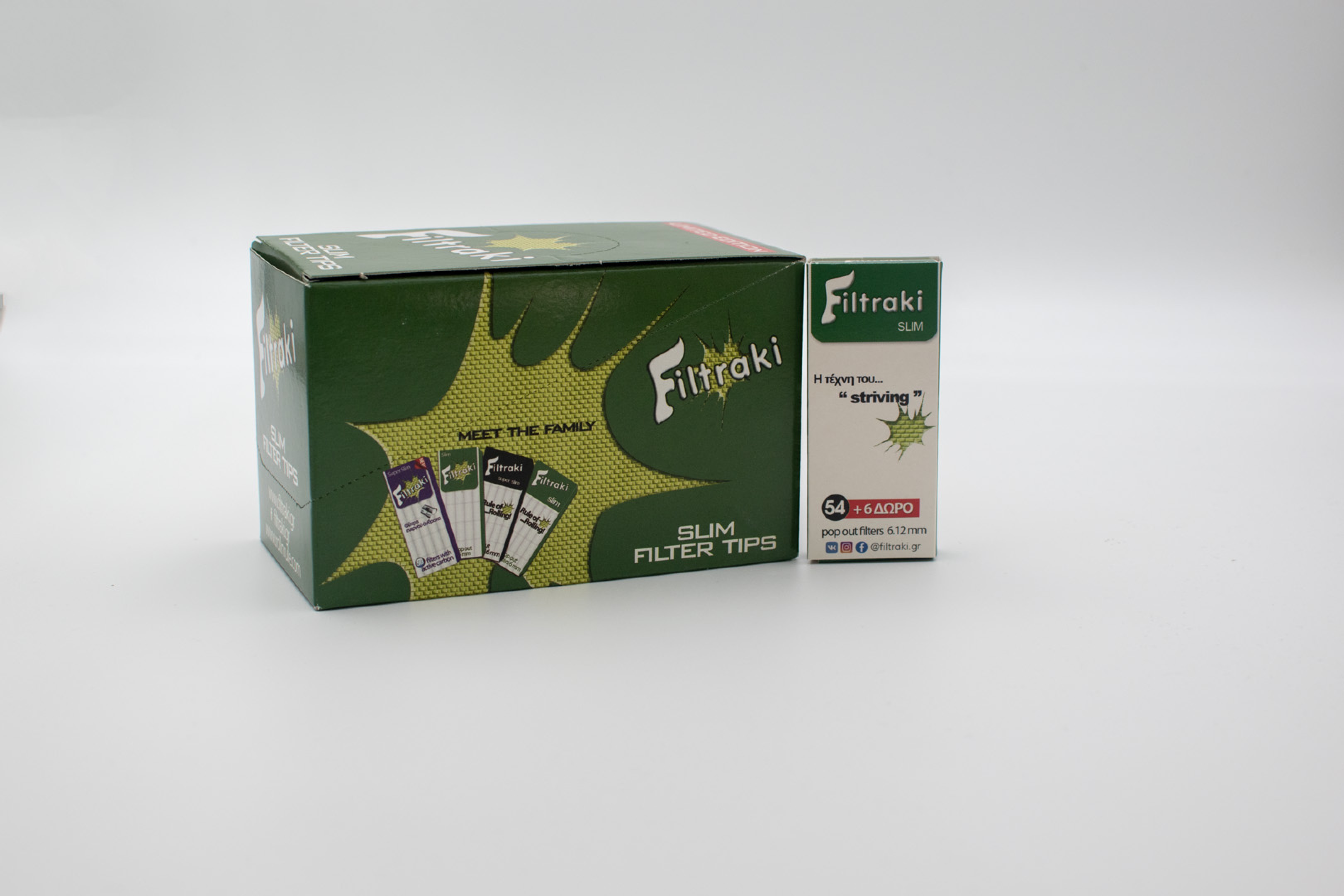 FILTRAKI TIPS SLIM (60 TEM)