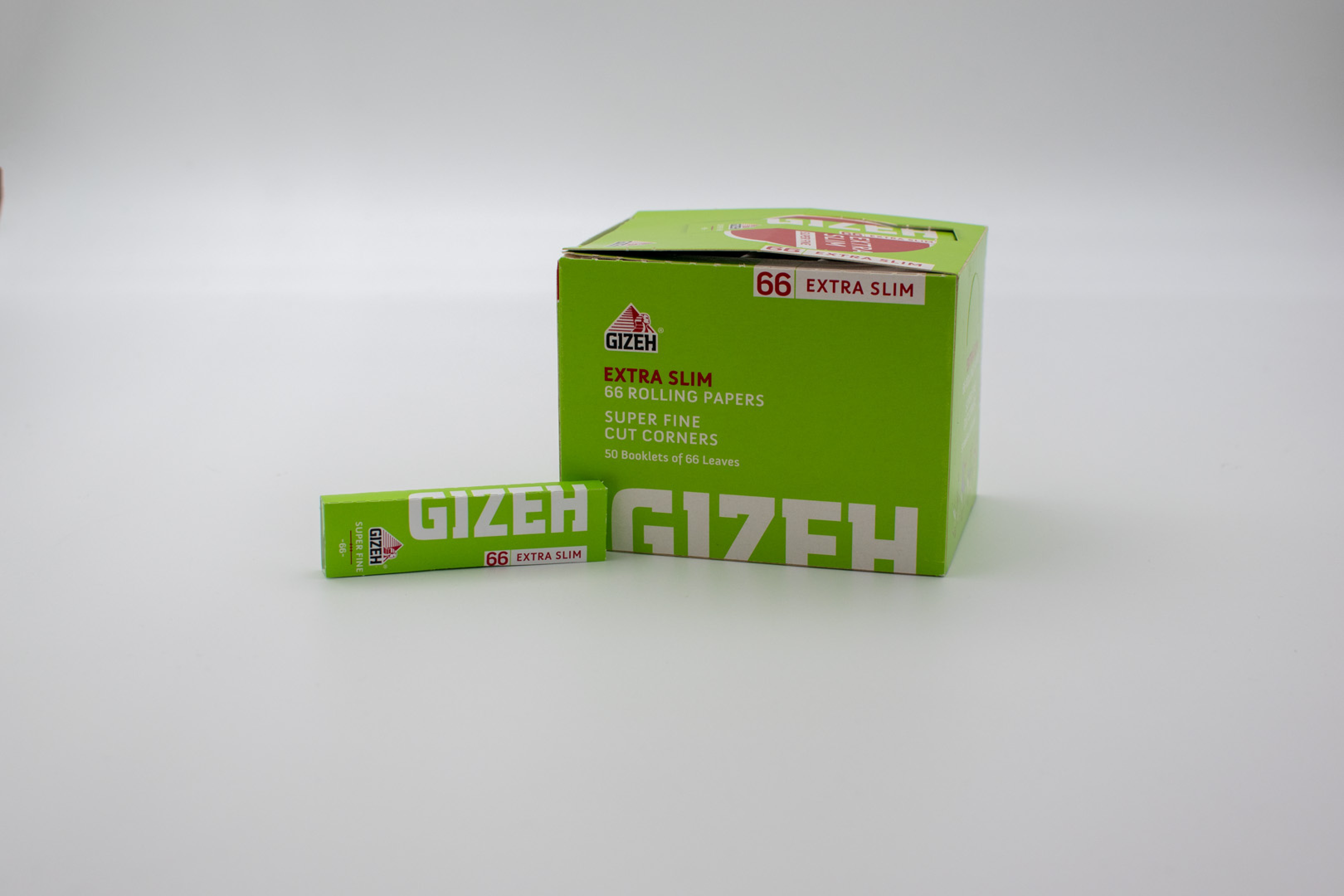 GIZEH EXTRA SLIM ΛΑΧΑΝΙ (66 ΦΥΛΛΟ)