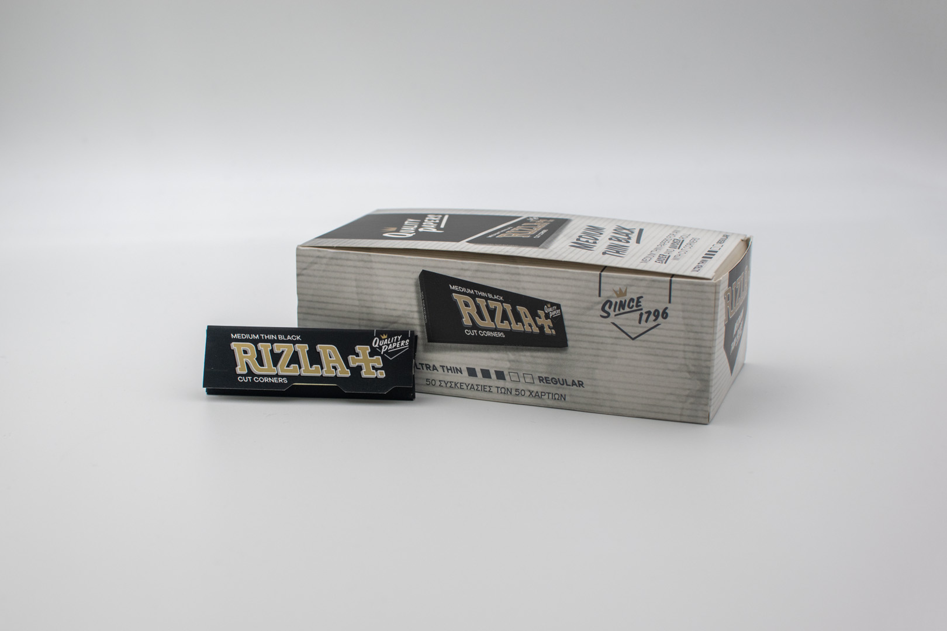 RIZLA ΜΑΥΡΑ ΧΑΡΤΑΚΙΑ