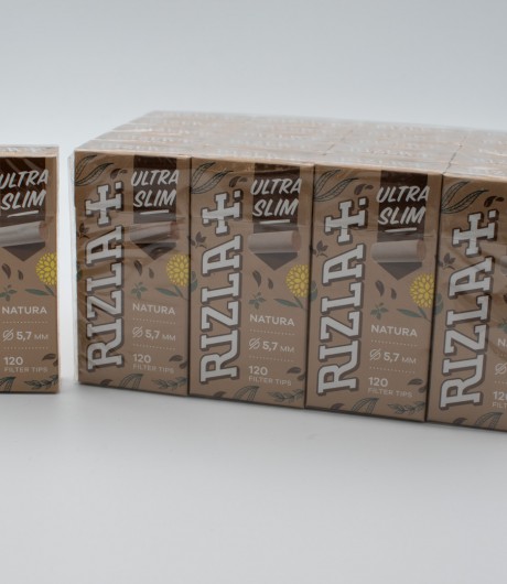 RIZLA ULTRA SLIM NATURA ΦΙΛΤΡΑ (120 ΤΕΜ)