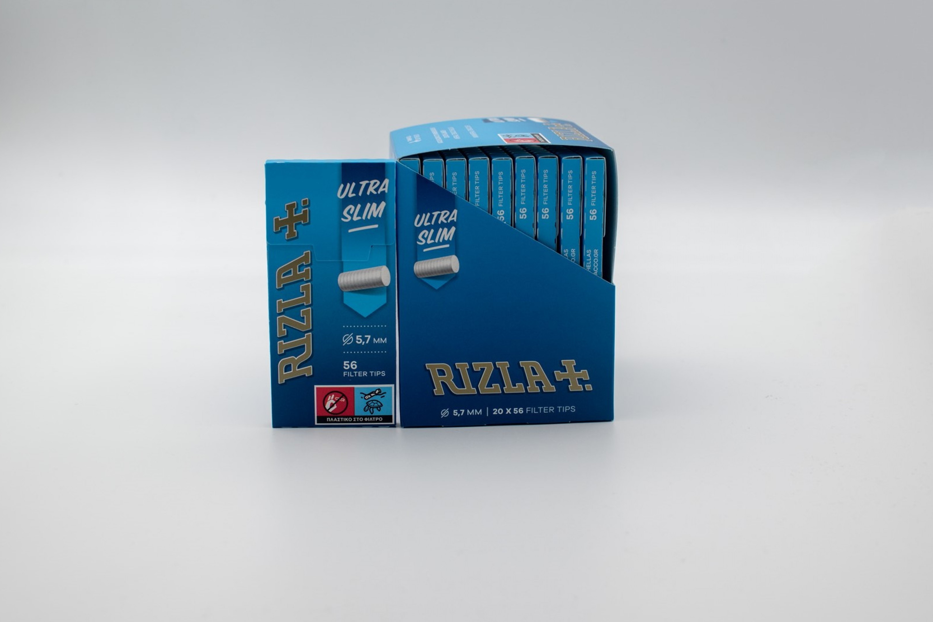 RIZLA ΦΙΛΤΡΑ ULTRA SLIM 5,7mm (56 ΤΕΜ)